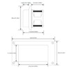 12V RV Side Vent Fan, Air Vent Ventilation Fan with