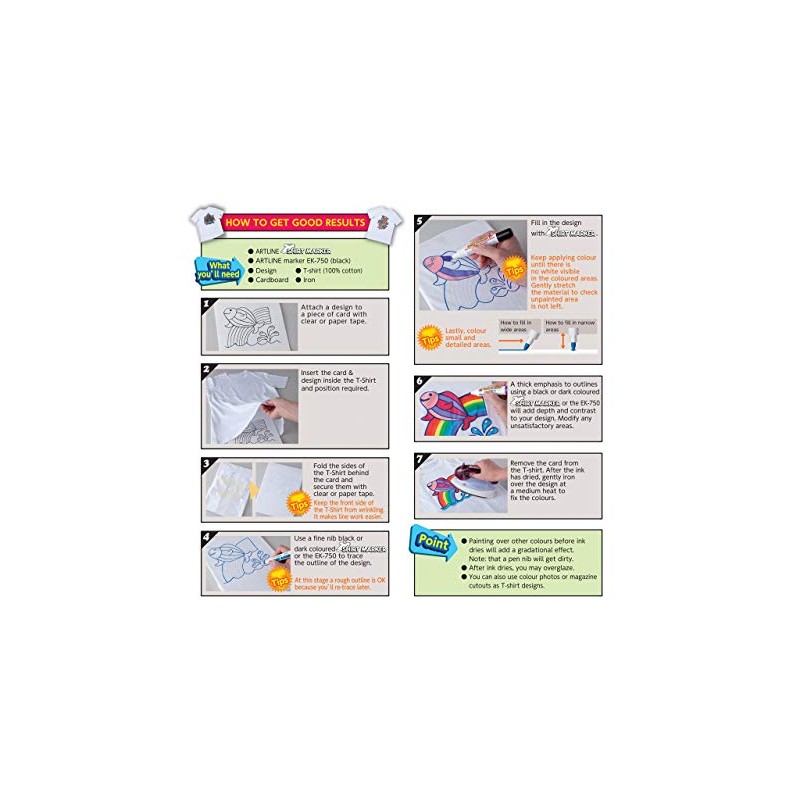 Artline EKT T-Shirt Marker Pen - Grey