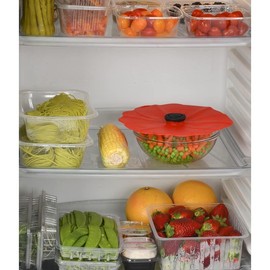 Poppy Design Silicone Pot Lids Set of 4 (6"/8"/9" & 11")