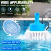 Pool Cover Pump with Lights, Above Ground Sump Pump Submersible,