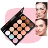 Veraly Paleta De 15 Correctores Premium Maquillaje Alta Cobertura