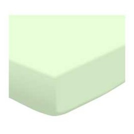 SheetWorld Fitted Basket Sheet - Soft Mint Jersey Knit - Solid Colors