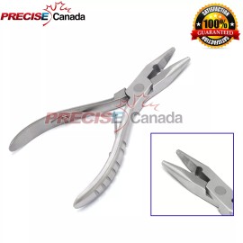 PRECISE CANADA Stainless Steel 5" Plier For Bond Removal & Fitting Tool Hair Extension Pliers