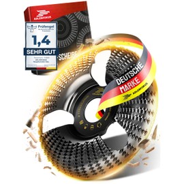 Adlerfokus Wood Sanding Disc 115 mm Angle Grinder [Extra Sharp] Flex Disc for Wood - Root Milling - Paint Milling - Tree Stump Grinder - Rasp Disc - Wood Sanding with a Flex Sanding Disc