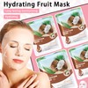 10PCS Plant Fruit Sheet Face Masks Set,Moisturizing Facial Sheet Masks,Hydrating
