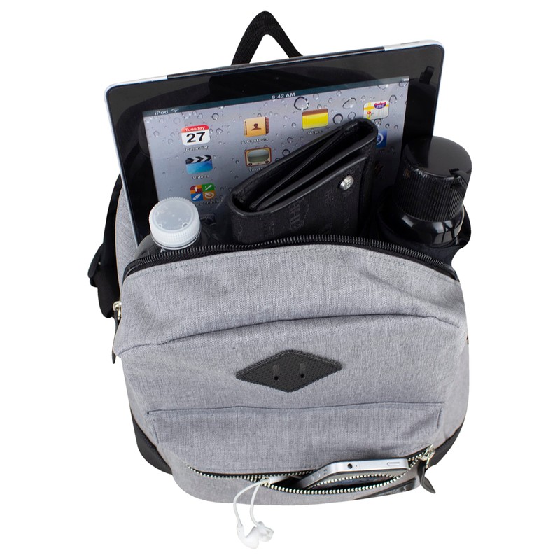 Eastsport Limited Compact Mini Backpack - Grey