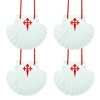 Finoly Pack of 4 Way of Saint James Scallop |