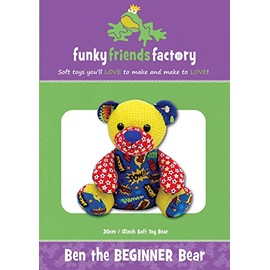 Ben The Beginner Teddy Bear Sewing Pattern