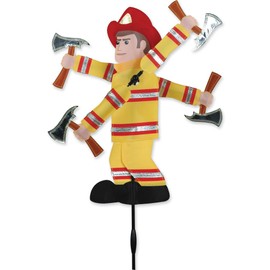 Whirligig Spinner - 20 in. Fireman Spinner