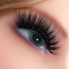 Natural Fluffy False Eyelashes, 4 Pairs Full Volume Eyelash for