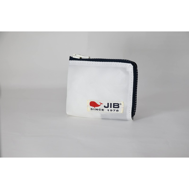 JIB Micro Clutch MC, White × Navy