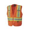 Pioneer Hi Vis Tear-Away Safety Vest - Lightweight Mesh Back