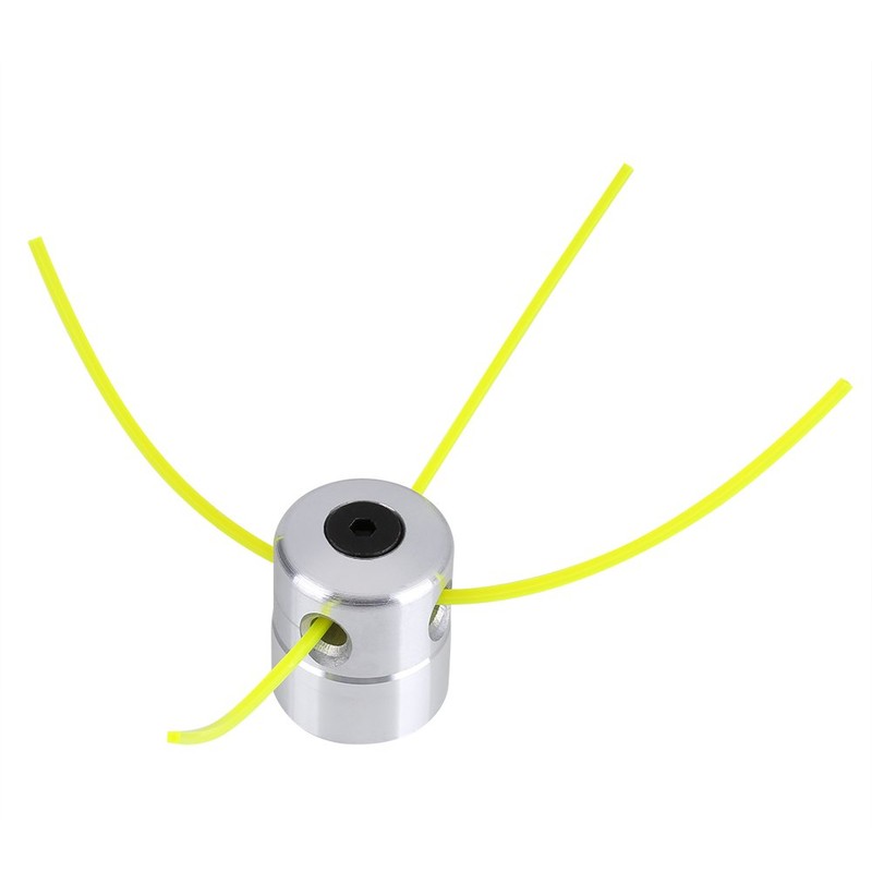Grass Trimmer Heads,Brush Cutter Accessories,Universal Aluminium Trimmer with Strimmer Line