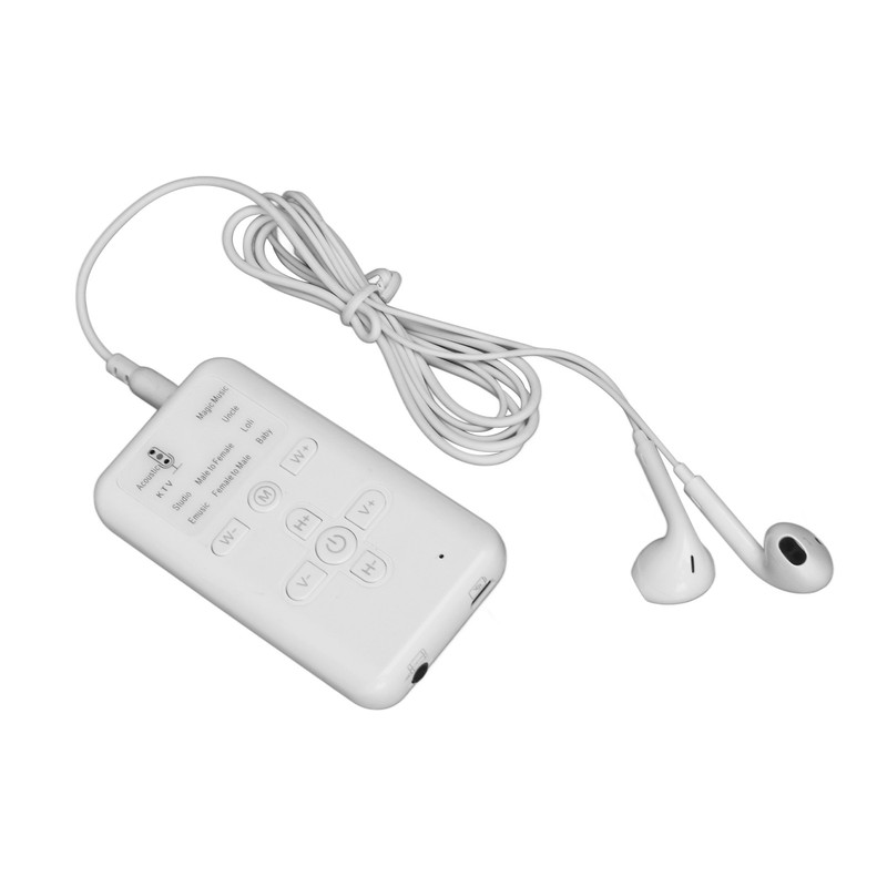 Live Sound Card Voice Changer 8 Sound Effects Plug and