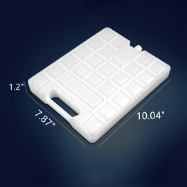 4 Pack Water Injection Box with Ice Crystals Ice Packs Reusable Freezer Packs Long-Lasting Reusable Ice Pack Perfect for Keeping Food Or Beverages Cold, Coolers, Camping, Beach Coolers 10.1×7.9×1.2