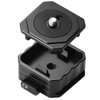 HSU Camera Tripod Quick Release Plate Kit, Quick Switch Auto