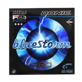 Donic Bluestorm Pro Table Tennis Rubber (Max, Black)