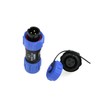 ZBLZGP SP13 3 Pin Waterproof IP68 Housing Recessed Plug Weipu