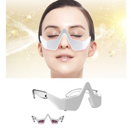 Massager EMS, under-eye fat, low-frequency eye area elasticity eye care, eye massager - body + collagen cream / 마사지기 EMS 눈밑지방 눈밑 저주파 눈가탄력 아이케어 눈마사지기 - 본체+콜라겐 크림