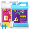 Bond Craftor Epoxy Resin Kit 1Gallon, Clear Crystal Resina Epoxica