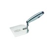 Ragni Stainless Steel Rounded Margin Trowel - 100mm x 110mm