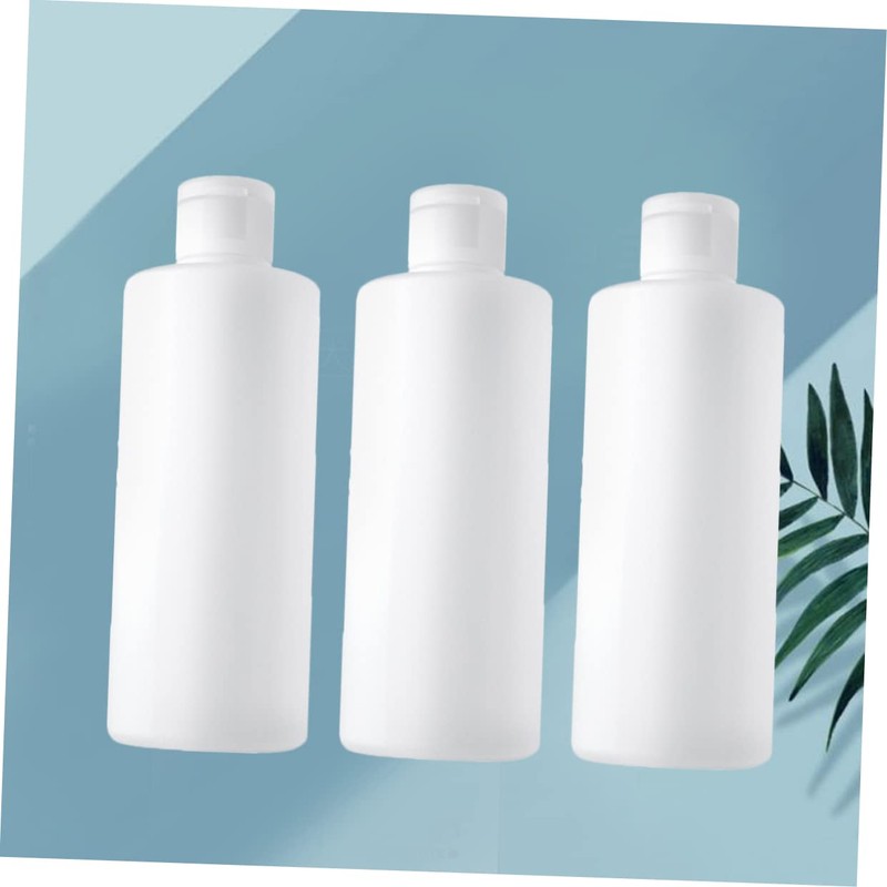 BIUDECO Travel Toiletry Bottle Set 3pcs 400ml Plastic Refillable Containers