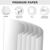 White Cardstock 8.5 X 11, 120 Sheets Card Stock, 75lb/