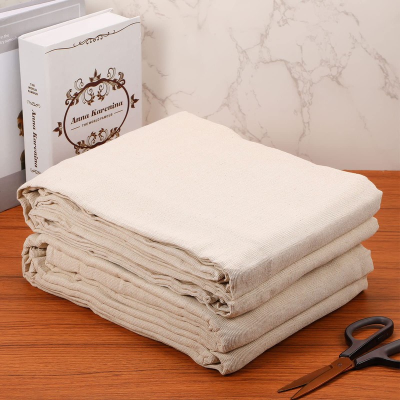 6 Pcs Drop Cloth for Painting, 6 x 9 ft