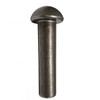 5/8" Diameter X 2-1/2" Long Solid Steel Round Head Rivet,