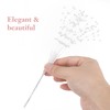 NUOLUX Pearl Sticks Bridal Wedding Party Decoration - 100pcs (White)