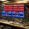 MaxWorks 80694 30-Bin Wall Mount Parts Rack/Storage for your Nuts,