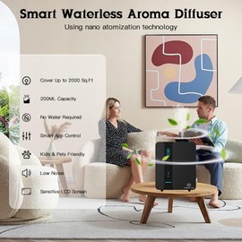 Namste Waterless Diffuser Smart APP Control 2000 Sq.Ft Oil Level Monitoring