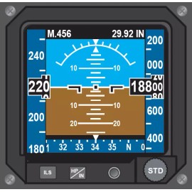 Hawker 900 XP Pro Line 21 Cockpit Poster 24in x 36in