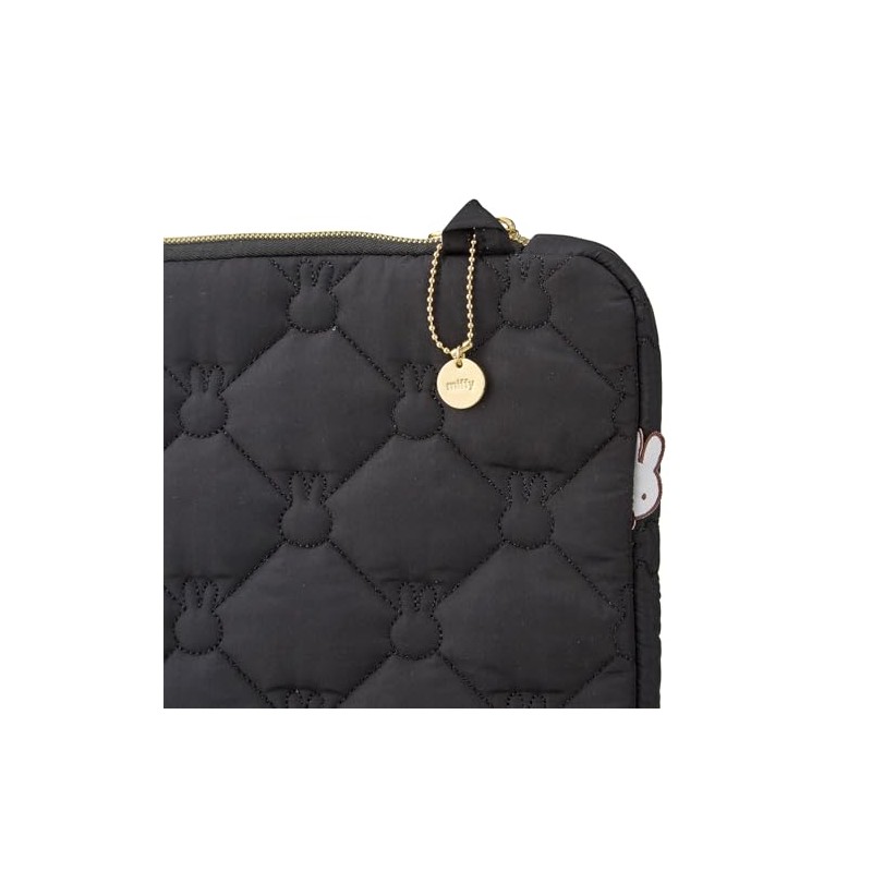 Hapitas Quilted Flat Pouch, Miffy, Stylish, Lightweight, Quilted Flat Pouch,