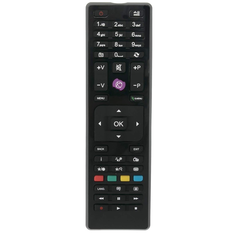ALLIMITY RC4875 RC4870 Remote Control Replacement for Telefunken LED TV