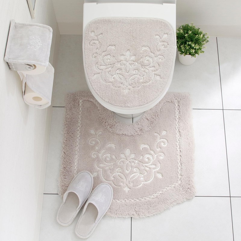 DaiDo Blink Toilet Mat Approx 62x62cm (Gray)