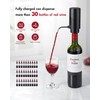 Electric Wine Decanter Aerator Dispenser: Automatic Wine Bottle Dispenser -
