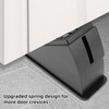 Heavy Duty Door Stopper, Adjustable Spring Loaded Door Stopper for