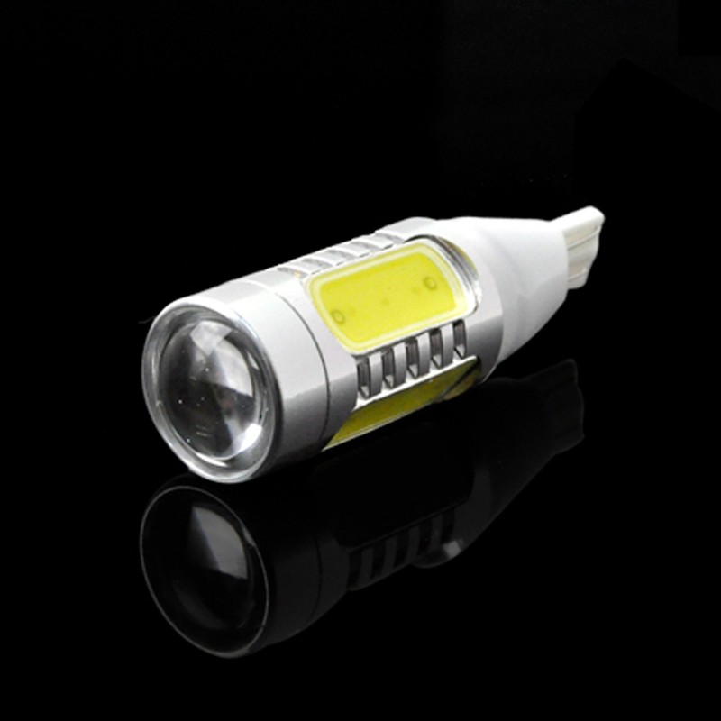 2 x 7.5W Lens Build-In Chip White Cree T15 Car