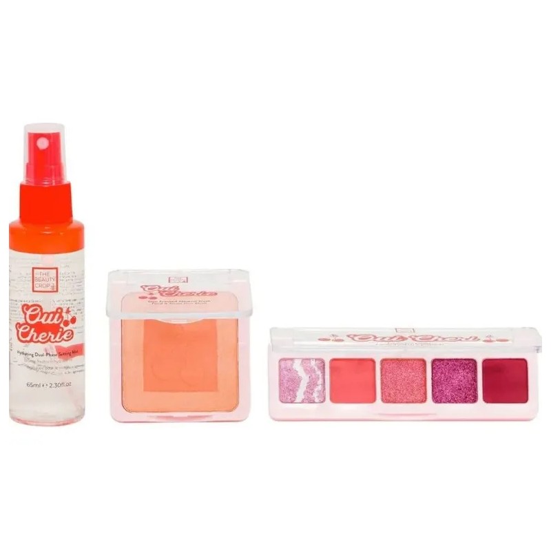Paleta Sombras Cherie Amour The Beauty Crop 5 Tonos Cherry
