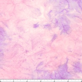 Robert Kaufman Artisan Batik Lily Bella Mottled, Fabric by The Yard (Lavender)