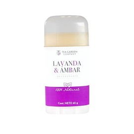 Tea Garden Company Desodorante Lavanda & Ámbar 100% Natural 65 gr
