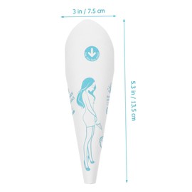 Mipcase 12pcs Paper Urinal Women Pee Orinal Femenino Woman Funnel Pee Funnel for Women Portable Urinal Camping Gear Bottle Camping Essentials Urinals for Men Biffy