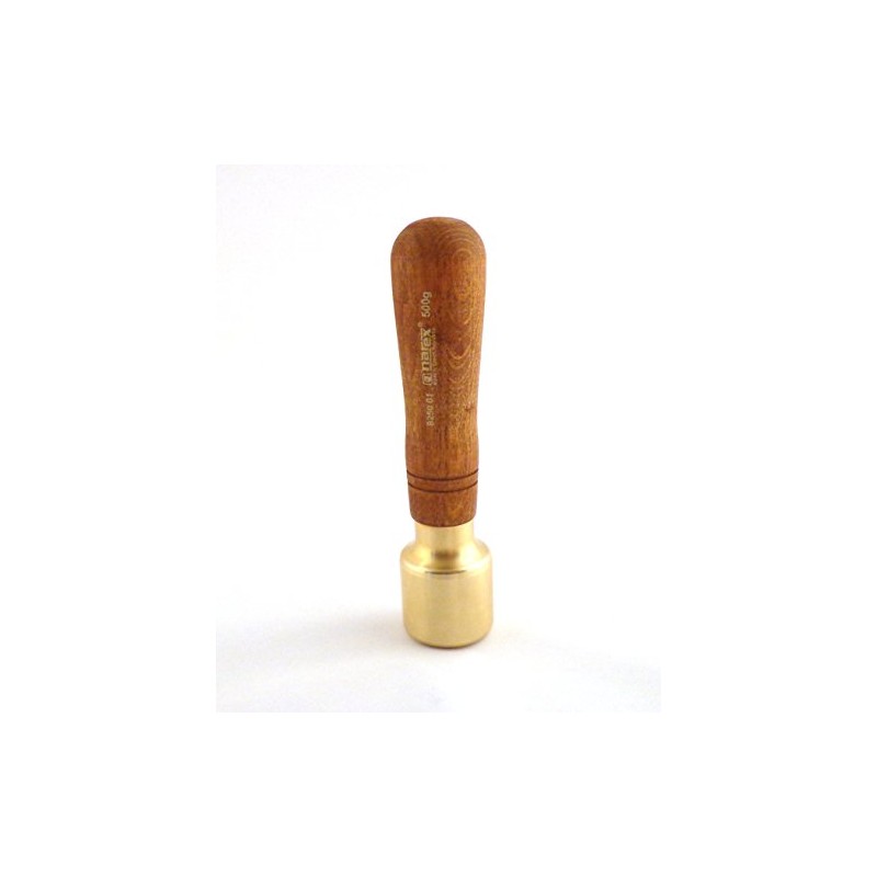 Narex 500 gram Brass Carving Mallet w/ Hornbeam Handle by