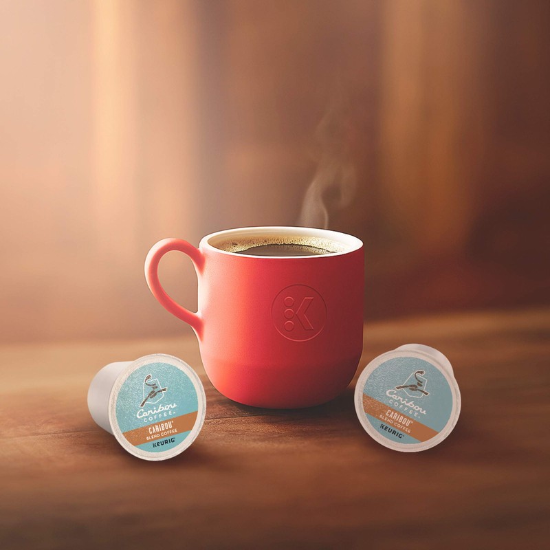 Caribou Coffee Caribou Blend, Keurig Single-Serve K-Cup Pods, Medium Roast