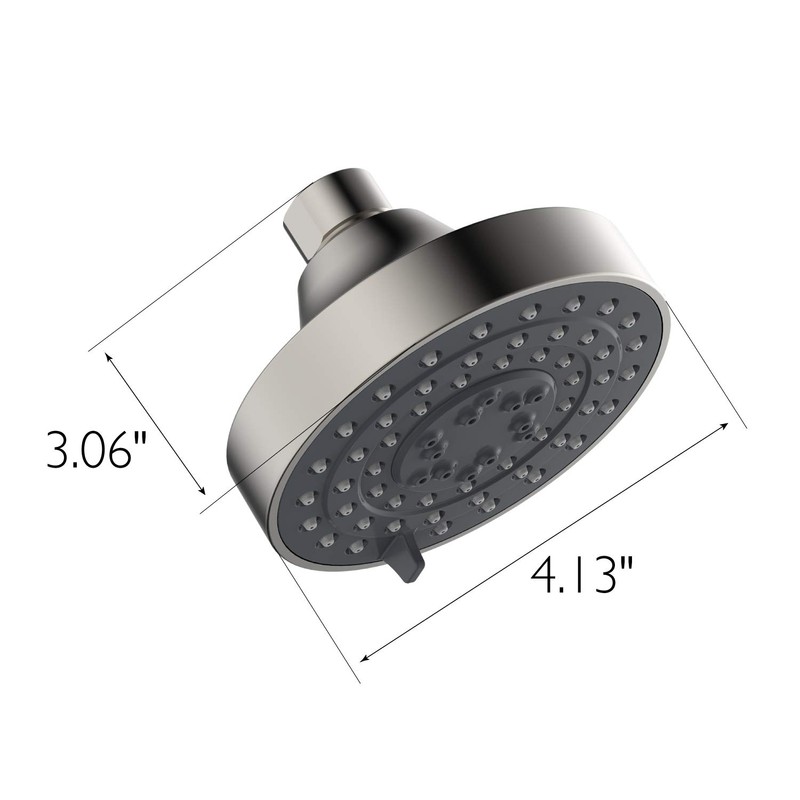 Design House 595108 Middleton II Transitional 3-Function Shower Head for