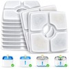 10 Pcs Filtros para Fuentes para Gatos Cuadrada de 84