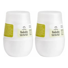 Kit 2 Pz Desodorante Hierba Limon Y Menta Natura Tododia