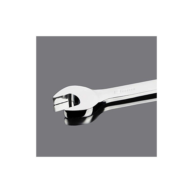 1Pcs 15mm Double Open End Tubing Wrench Chrome Vanadium Steel