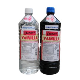 Danncy Vanilla Dark & Clear 33 oz 2 Pack – Authentic Mexican Vanilla Flavor